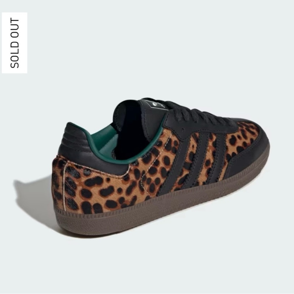 NEW adidas Samba OG - Cheetah/Leopard Print - Women's Size 7 Sneakers - Picture 6 of 9